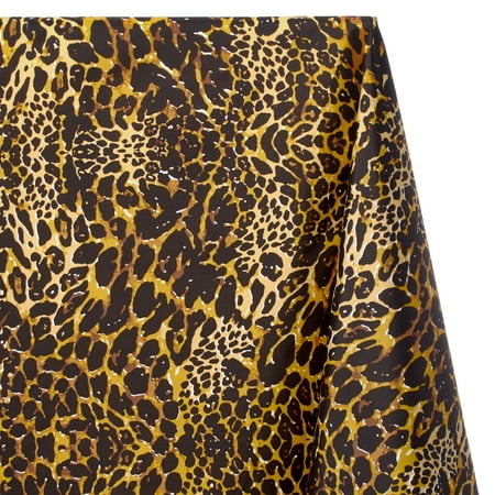 Ottertex® Nylon Ripstop 70 Denier (PU Coated) - Leopard Print Fabric 61" By The Yard