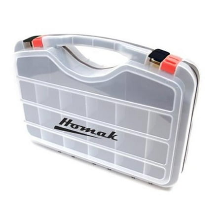 

Homak HA01423075 Plastic Double Sided Organizer