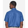 thumbnail image 3 of Harriton M580 Men's Key West Short Sleeve Performance Staff Shirt-POOL BLUE-2XL, 3 of 4