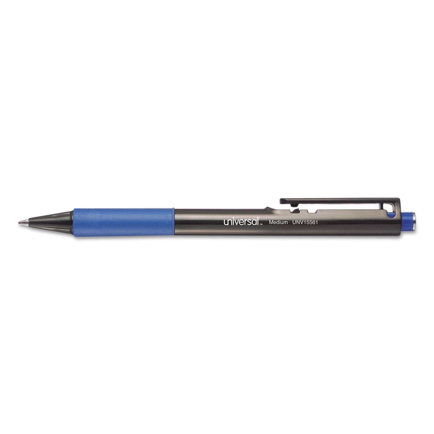 smooth-grip-retractable-ballpoint-pen-medium-1mm-blue-ink-black