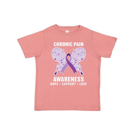 

Inktastic Chronic Pain Awarenesss Hope Support and Love Gift Toddler Boy or Toddler Girl T-Shirt