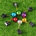 thumbnail image 2 of FONDOTIN 48Pcs Beard Baubles Bell Clip Assorted Color Plastic And Metal For Christmas Party And Birthday, 2 of 8