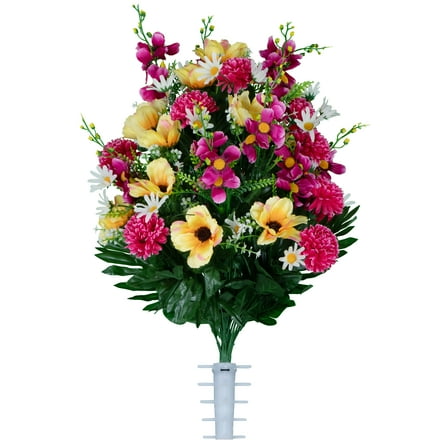 Sympathy Silks Artificial Cemetery Flowers Sympathy Silks Artificial Cemetery Flowers