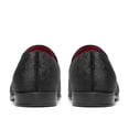 thumbnail image 4 of Bruno Marc Men's Dress Loafers Velvet Tuxedo Slip-on Shoes Wedding Party Red Bottom for Male, 4 of 7