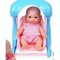 thumbnail image 3 of Playworld Set of 6 Scary Baby Mini Dolls with Cradle, High Chair, walker, Bathtub, Swing, and Baby Seat Scare Your Friends!, 3 of 7