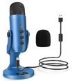 thumbnail image 1 of Zealsound-micrófono condensador Usb para grabación de estudio, micrófono para Pc, ordenador, Streaming, videojuegos, Podcasting Vocal K66 Tw, 1 of 4
