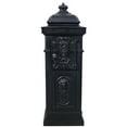 thumbnail image 2 of Mailboxs Mailboxes Residential The Court Large-Capacity Letter Box, Garden Floor Safety Mailbox, Outdoor Rainproof Postbox Statue ,black, 2 of 14
