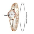 thumbnail image 2 of Resicozy Watches for Women Fashion Quartz Ladies Watches Vintage Female Small Watches Thin Watch Band Gold#2, 2 of 3