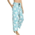 thumbnail image 2 of Xecao Cute Rabbit Women's Straight Lounge Pajama Pants: The Epitome of Relaxed Sleepwear, 2 of 9