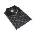 thumbnail image 5 of Men Sports Shirt DE-NIKO Short Sleeves Soft Modal Fashion Polo Shirt G1121 Black, 5 of 9