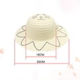 thumbnail image 3 of WEAIXIMIUNGChristmas Children Paint Straw Hats Diy Hand Filling 2-8 Years, 3 of 4