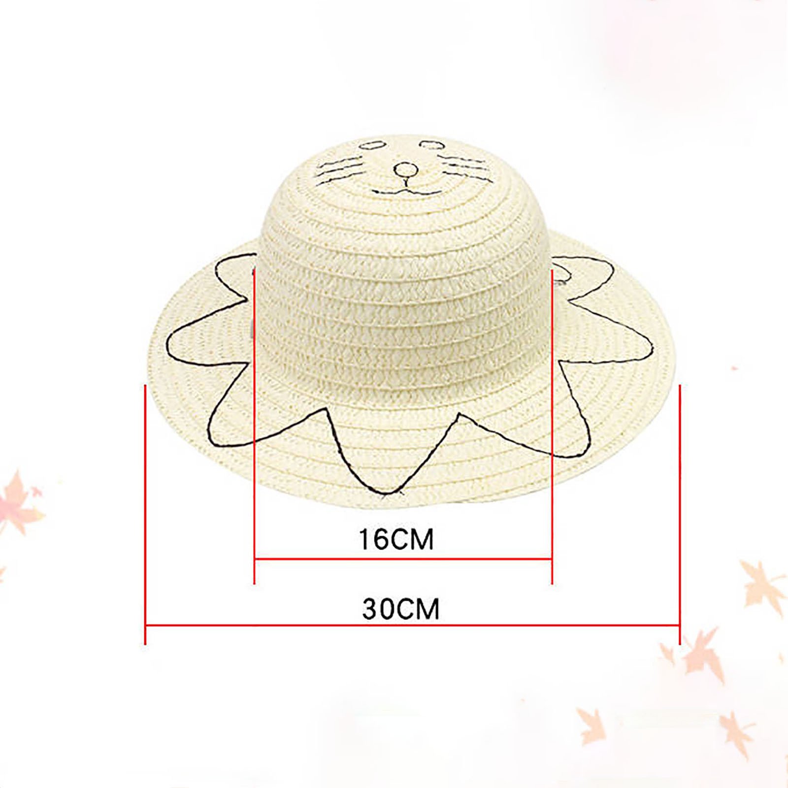 Daraz Floppy Sun Hat With Bow EHQJNJ Children Paint Straw Hats Diy