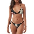 thumbnail image 1 of Balery Vintage Sunflower Cow Pijama Estampado Bikini de Dos Piezas para Mujer - Conjunto de Bikini Ajustable Sexy y Cómodo para Playa, 1 of 6