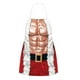 thumbnail image 2 of Delantal navideño para hombre y mujer | Corbata ajustable | Delantal de cocina de poliéster resistente a las manchas con bolsillo frontal | Estilo pareja para cocinar, hornear, asar a la parrilla y, 2 of 6