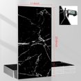 thumbnail image 2 of Wall Panels Peel and Stick，PVC imitation artificial marble tiles sticker，20 pcs 23.6" L x 11.8" W，Heat-Resistant Backsplash Tile，Ideal for Kitchen Bathrooms Living Rooms Bedrooms. (20, DU032), 2 of 9
