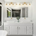 thumbnail image 4 of Design House 60" Solid Wood Concord Bathroom Vanity, Ready to Assemble, White, 4 of 19