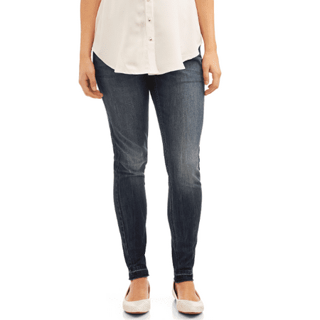 Time and Tru Maternity Dark Wash Skinny Jean with Released