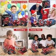 STEM Robot Toys for Kids Ages 14+, 5-in-1 Remote Control and APP Programmable Robot Toys - 495 Pcs DIY Building Science Educational Kit, Building Block Birthday Present for Teen Boys Girls