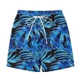thumbnail image 5 of Yievot Beach Shorts for Women Graphic Print Drawstring Elastic Waist Summer Vacation Casual Shorts with Pockets, 5 of 5