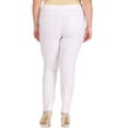 thumbnail image 3 of Women's Plus Size Casual Comfy Slim Pocket Jeggings Jean Pants, 3 of 6