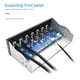 thumbnail image 3 of Panel FLhrweasw de la unidad óptica 5,25 pulgadas 19 pines a 2 USB3.0+4 USB2.0+BC1.2, 3 of 7