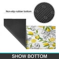 thumbnail image 7 of 2 Piece Modern Lemon Rug Kitchen Rug Set, Decor Kitchen Rugs, Absorbent Non-Slip Washable Floor Mats, Home Indoor Runner Rugs 17"x47"+17"x30", 7 of 7