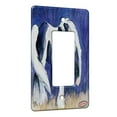 thumbnail image 1 of KuzmarK™ 1 Gang Rocker Wall Plate - The Sleeping Gypsy Horse Art by Denise Every, 1 of 1