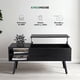 thumbnail image 2 of Mesa de Café Elevable MDF Color Negro con Almacenamiento Interno, Mesa de Centro negro M, 2 of 8