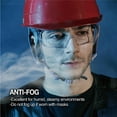 thumbnail image 4 of DEX FIT SG210 Grey Safety Over Glasses, Clear Polycarbonate Lens, One Size, 1 Pair, 4 of 5