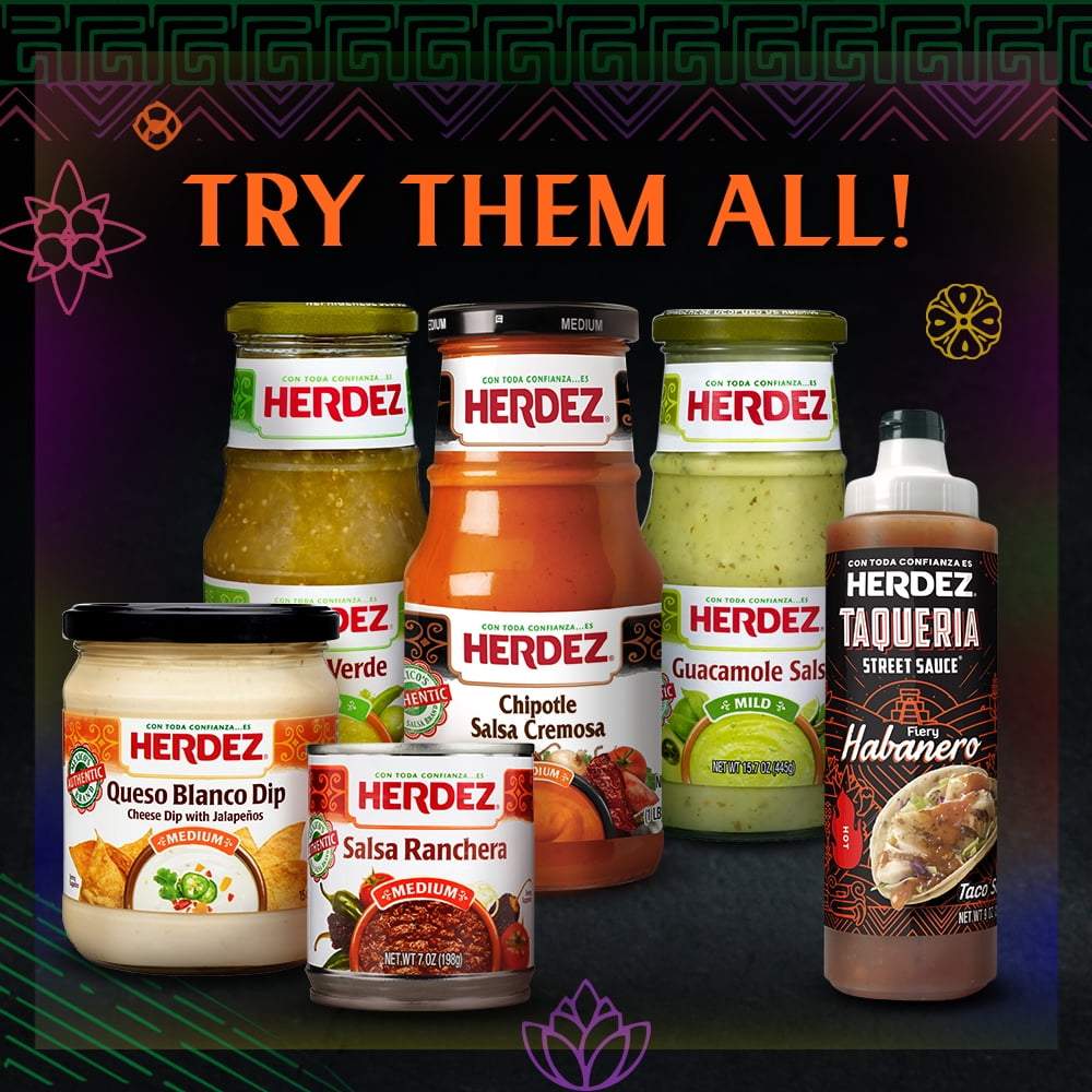 Buy HERDEZ TAQUERIA STREET SAUCE Verde Taco Sauce, Squeeze Bottle, 9oz