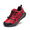 RED/BLACK, variant on BURUDANI Boys Girls Kids’ Lightweight Breathable Athletic Sneakers for Gym, Sports, and School