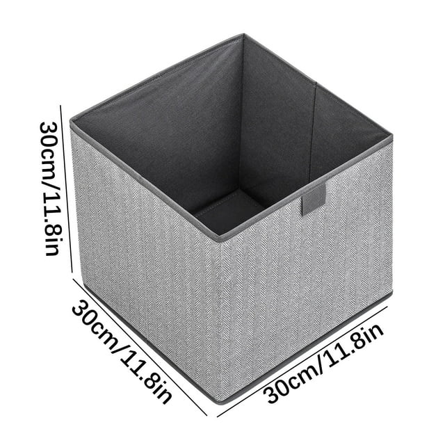 Photo Storage Box Storage Box for Clothing and Sundries Household Items Fabric Desktop Toy Storage Box Storage for Toys