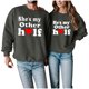 thumbnail image 1 of Gibobby Sudaderas para mujer Sudadera con capucha de estilo informal y deportivo para pareja con estampado del día de San Valentín para invierno y otoño (para mujer)(Gris, XXL), 1 of 5