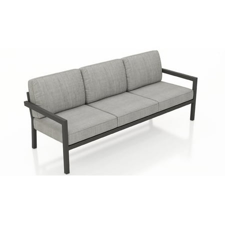 17 Stories Iliana Patio Sofa With Sunbrella Cushions