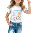 thumbnail image 1 of FYEGRE T-shirt Mème 67 Ans pour Enfants, Imprimé Graphique Cool, Col Rond, Confortable, Décontracté, pour Garçons, Blanc, 10-11 Ans, 1 of 4