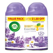 Angle View: 2 Pack Air Wick Freshmatic Air Refills, Lavender Chamomile, 6.17 oz each