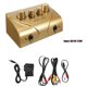 thumbnail image 3 of Tholdsy Nuevo mezclador de sonido de profesional, entradas de micrófono duales, mezclador de Audio, amplificador, consola mezcladora de Metal, Cables de audio/vídeo oro, 3 of 6