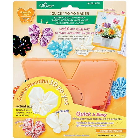 Quick Yo Yo Maker -Butterfly 1-3/4 Inch X 2-1/4 Inch