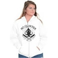 thumbnail image 3 of No Quarter Flag Mercy Defend Freedom Zip Up Hoodie Men's Women's Brisco Brands L, 3 of 6
