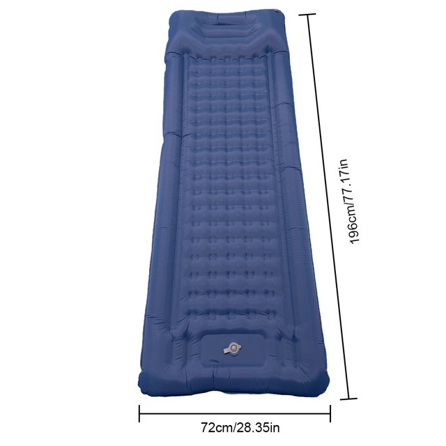 Colchones De Aire Colchones de aire inflables TPU Camping Rest Air Cushion para senderismo (azul marino) Ndcxsfigh Para Estrenar