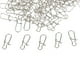 thumbnail image 2 of 100 Piezas de Bloqueo de Presión Macarena Conector de Señuelos Giratorios Plata, 2 of 7