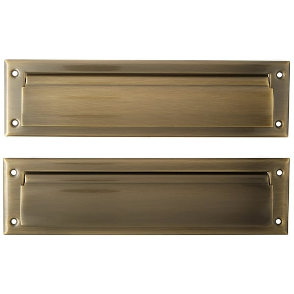 Baldwin 13 in x 3.6 Brass Mail Slot