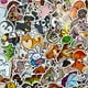 thumbnail image 2 of Pegatinas de animales de dibujos animados para niños y adolescentes, 50 piezas, nevera, papelería, álbum de recortes, pegatina de Graffiti, 2 of 4