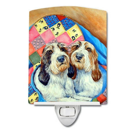 

Caroline s Treasures 7095CNL Petit Basset Griffon Vendeen Ceramic Night Light 6x4x3 multicolor