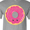 thumbnail image 4 of Inktastic Hot Pink Donut T-Shirt, 4 of 5