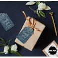 thumbnail image 4 of Inkdotpot Pack Of 50 Real Silver Foil Paper Tags Thank You For Celebrating With Me Birthday Favor Hang Tags, 4 of 6
