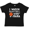 thumbnail image 3 of Inktastic I Watch Basketball with Mama Boys Baby T-Shirt, 3 of 5
