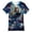 3-Blue13, variant on Kiijoy Boys Graphic Tee Astronaut Print Short Sleeve Crew Neck T-Shirt for Kids, Sizes 2-3