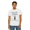 thumbnail image 5 of How Am I Suppose to Lollygag Comfort Colors Funny Meme Unisex Shirt, 5 of 7