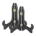 thumbnail image 1 of Soporte de Placa de Caballete de Madera Uxcell 2Pcs, Soportes de Exhibición de Mesa Plegables de 8" para Marco de Imagen Decorativa, Libro, Obra de Arte, Adornos de Escritorio, Negro, 1 of 6